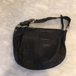 Leather Coach Handbag